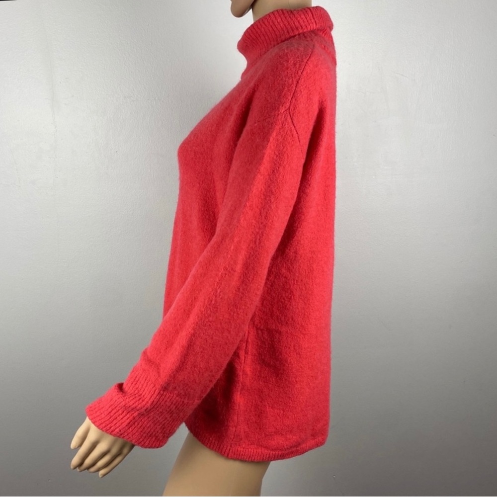 NEW SOMETHING NAVY CORAL TURTLENECK SWEATER - Picture 5 of 8